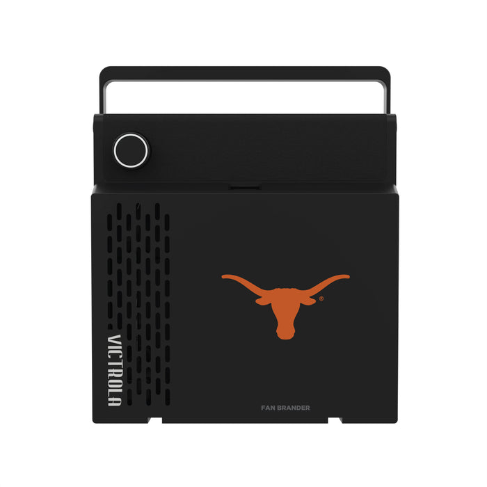 Victrola RevGo Record Player and Bluetooth Speaker with Texas Longhorns  Primary Logo