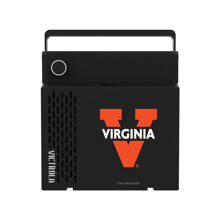 Victrola RevGo Record Player and Bluetooth Speaker with Virginia Cavaliers Secondary Logo