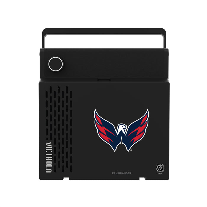 Victrola RevGo Record Player and Bluetooth Speaker with Washington Capitals Secondary Logo