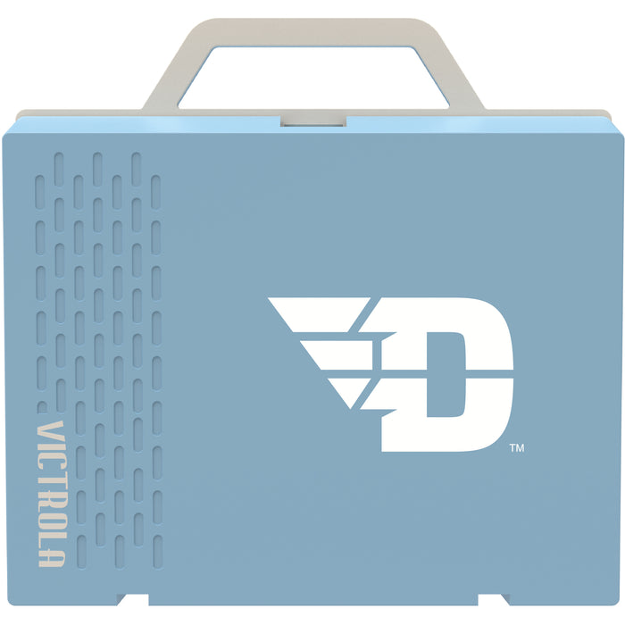 Victrola Re-Spin Sustainable Bluetooth Suitcase Record Player with Dayton Flyers Primary Logo