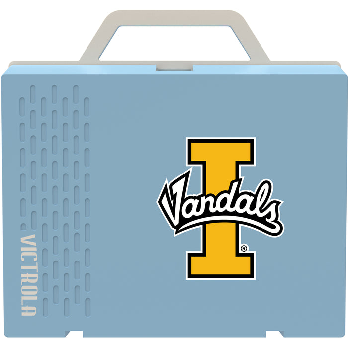 Victrola Re-Spin Sustainable Bluetooth Suitcase Record Player with Idaho Vandals Primary Logo