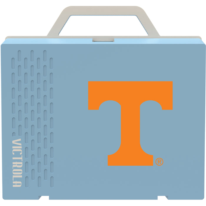 Victrola Re-Spin Sustainable Bluetooth Suitcase Record Player with Tennessee Vols Primary Logo