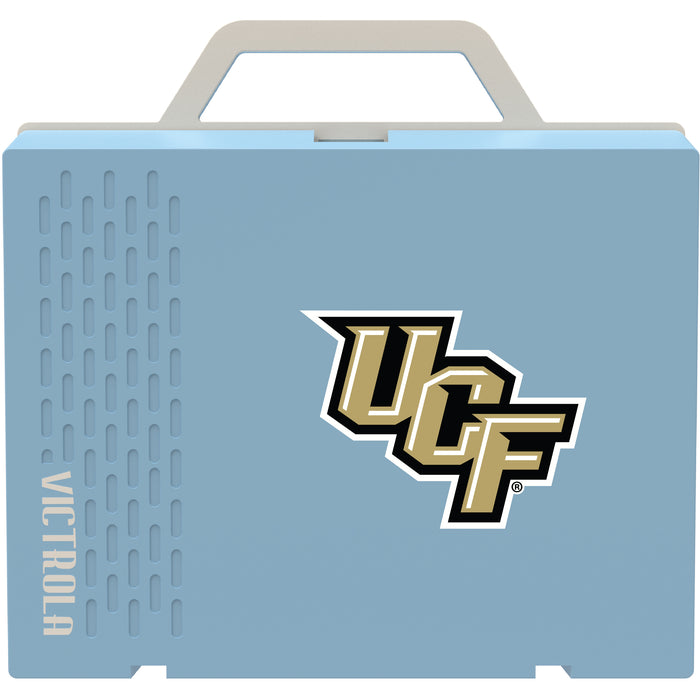 Victrola Re-Spin Sustainable Bluetooth Suitcase Record Player with UCF Knights Primary Logo