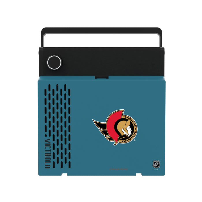 Victrola RevGo Record Player and Bluetooth Speaker with Ottawa Senators Primary Logo