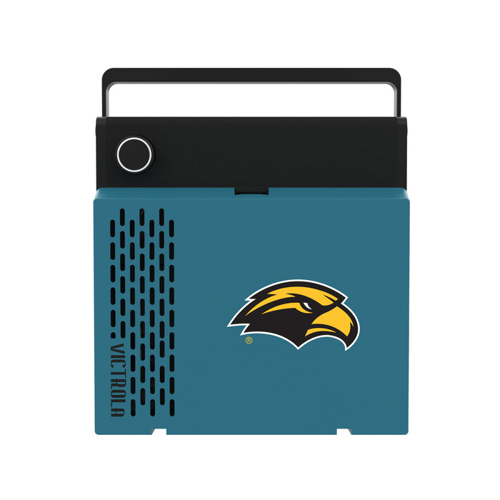 Victrola RevGo Record Player and Bluetooth Speaker with Southern Mississippi Golden Eagles Primary Logo