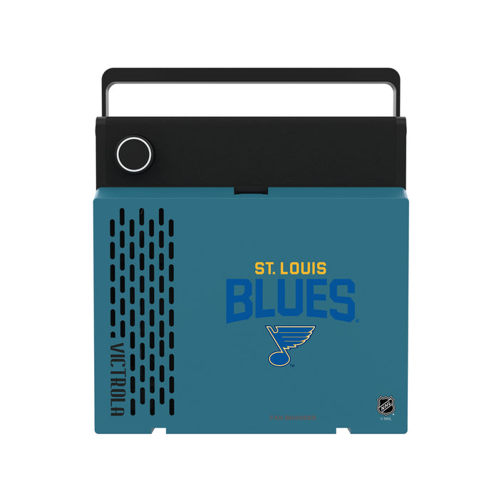Victrola RevGo Record Player and Bluetooth Speaker with St. Louis Blues Secondary Logo
