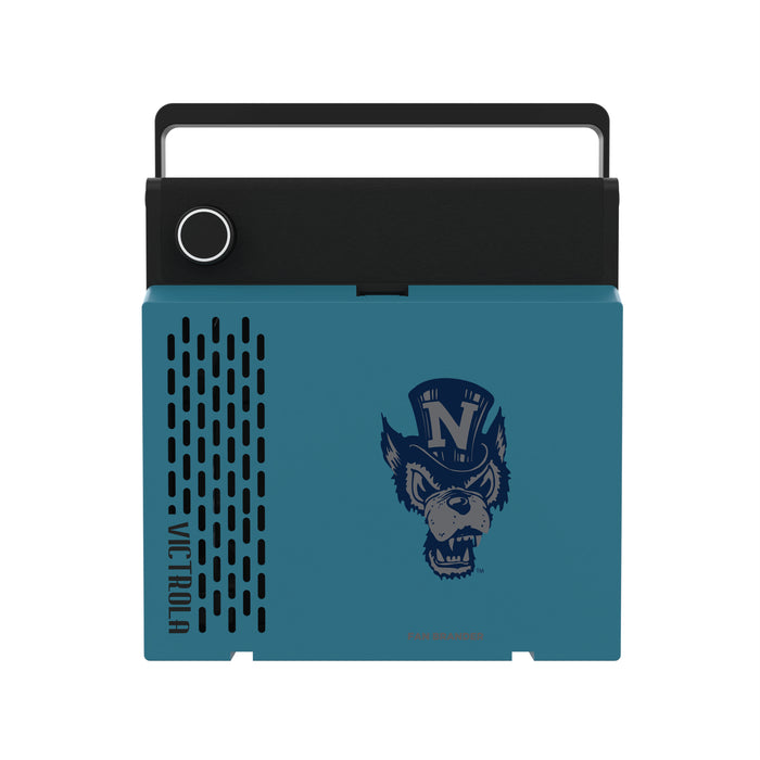 Victrola RevGo Record Player and Bluetooth Speaker with Nevada Wolf Pack Secondary Logo