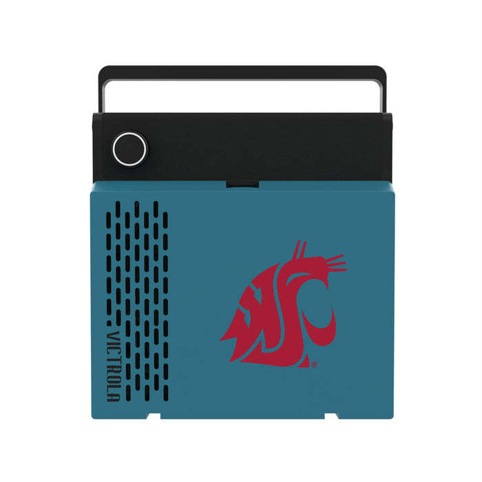 Victrola RevGo Record Player and Bluetooth Speaker with Washington State Cougars Primary Logo