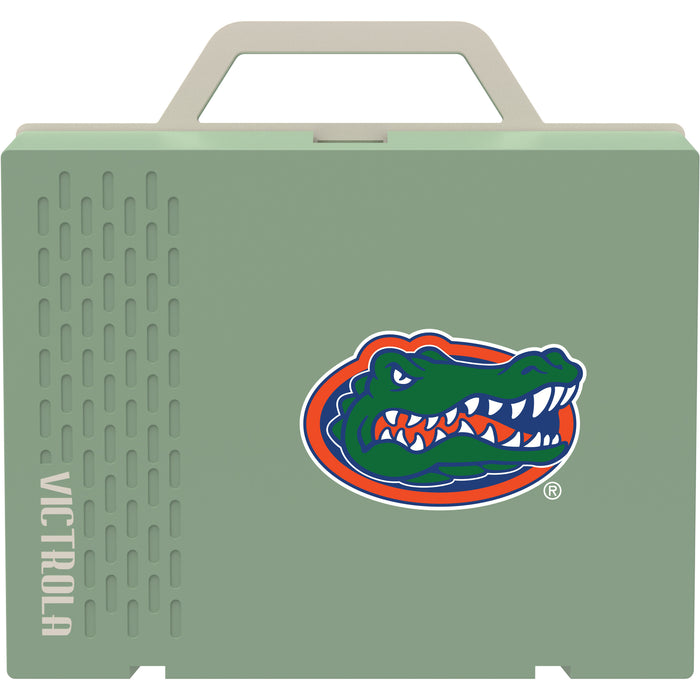 Victrola Re-Spin Sustainable Bluetooth Suitcase Record Player with Florida Gators Primary Logo