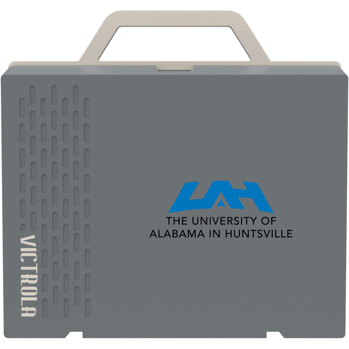 Victrola Re-Spin Sustainable Bluetooth Suitcase Record Player with UAH Chargers Primary Logo