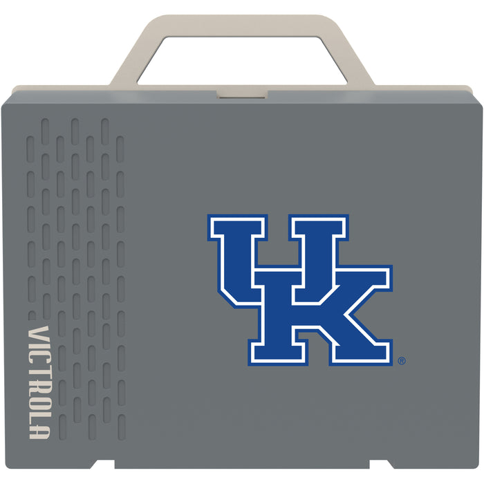 Victrola Re-Spin Sustainable Bluetooth Suitcase Record Player with Kentucky Wildcats Primary Logo