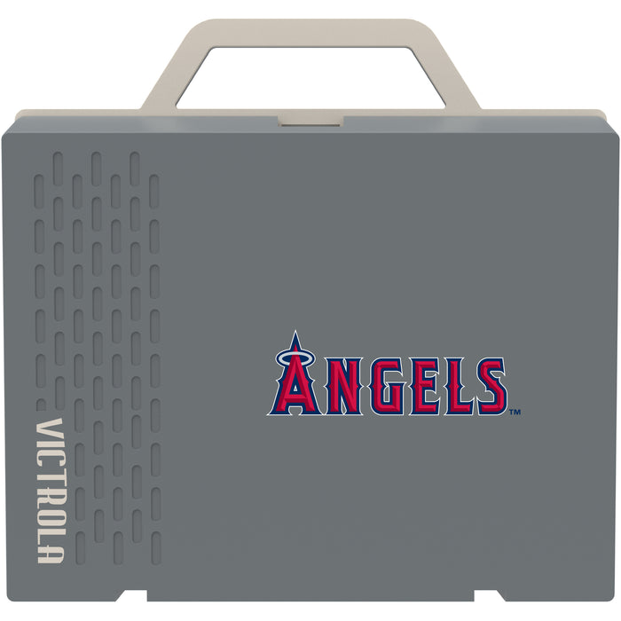 Victrola Re-Spin Sustainable Bluetooth Suitcase Record Player with Los Angeles Angels Secondary Logo