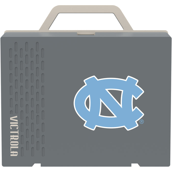 Victrola Re-Spin Sustainable Bluetooth Suitcase Record Player with UNC Tar Heels Primary Logo