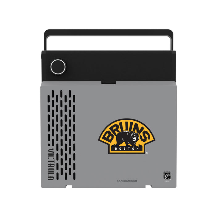 Victrola RevGo Record Player and Bluetooth Speaker with Boston Bruins Secondary Logo