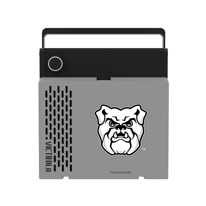 Victrola RevGo Record Player and Bluetooth Speaker with Butler Bulldogs Primary Logo