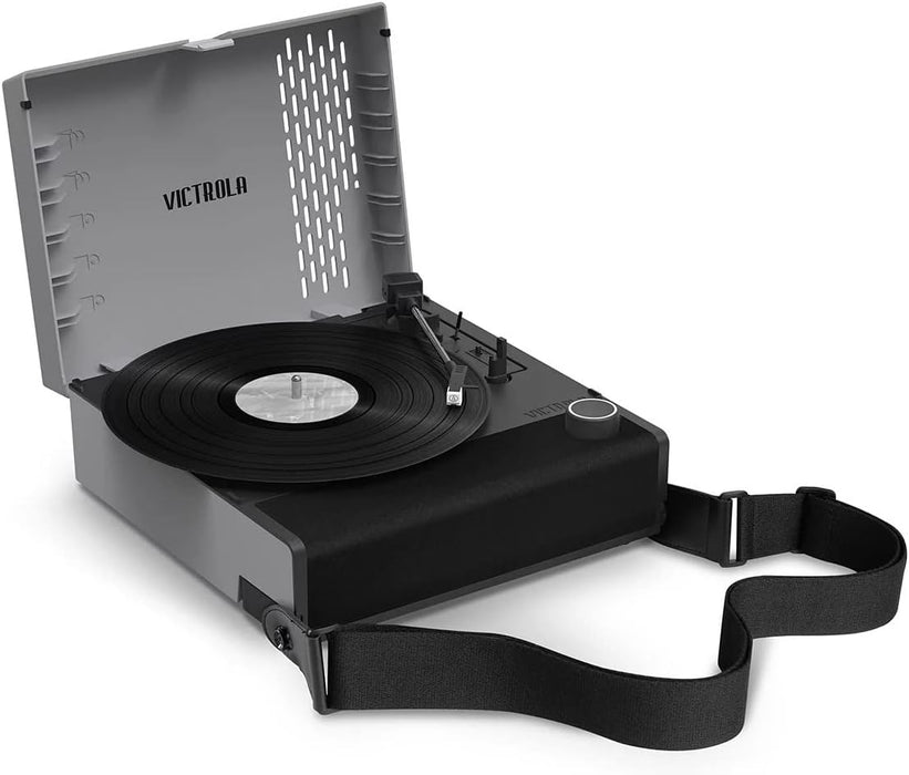 Victrola RevGo Record Player and Bluetooth Speaker with Ottawa Senators Secondary Logo