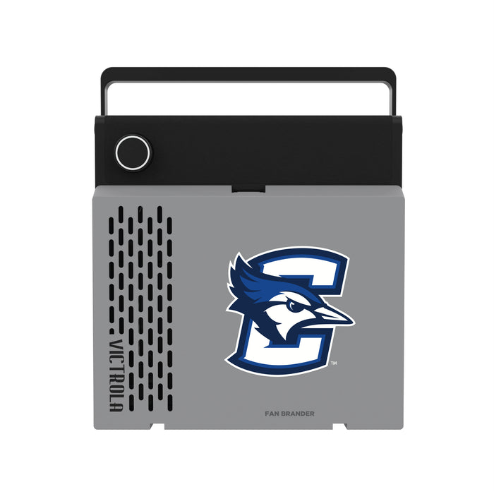 Victrola RevGo Record Player and Bluetooth Speaker with Creighton University Bluejays Primary Logo