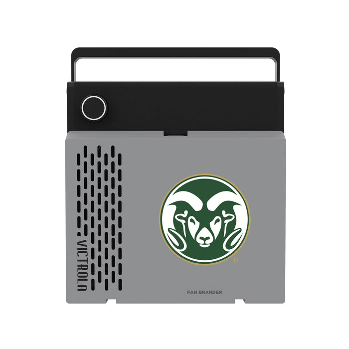Victrola RevGo Record Player and Bluetooth Speaker with Colorado State Rams Primary Logo
