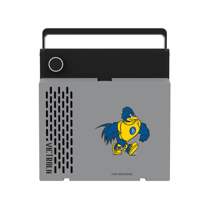 Victrola RevGo Record Player and Bluetooth Speaker with Delaware Fightin' Blue Hens Secondary Logo