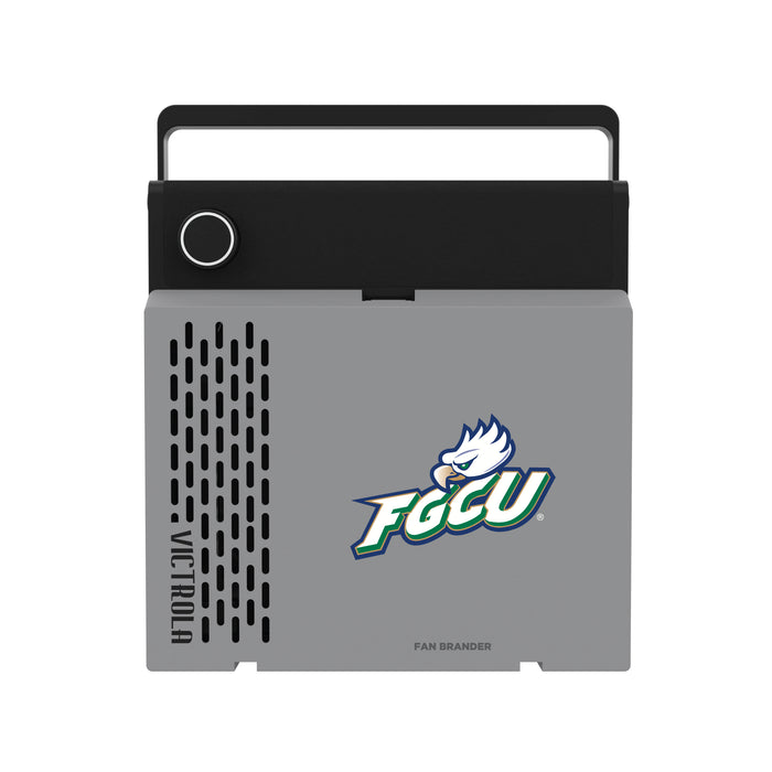 Victrola RevGo Record Player and Bluetooth Speaker with Florida Gulf Coast Eagles Primary Logo