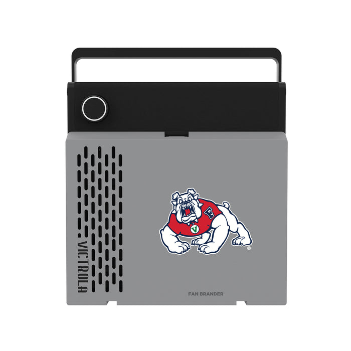 Victrola RevGo Record Player and Bluetooth Speaker with Fresno State Bulldogs Primary Logo