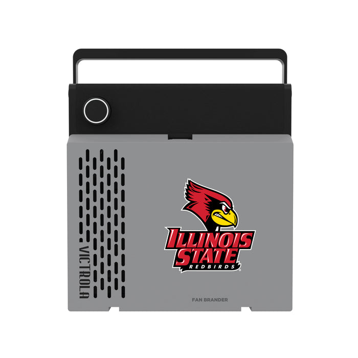 Victrola RevGo Record Player and Bluetooth Speaker with Illinois State Redbirds Secondary Logo