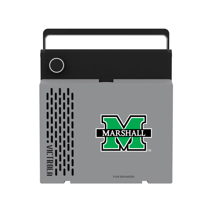 Victrola RevGo Record Player and Bluetooth Speaker with Marshall Thundering Herd Primary Logo