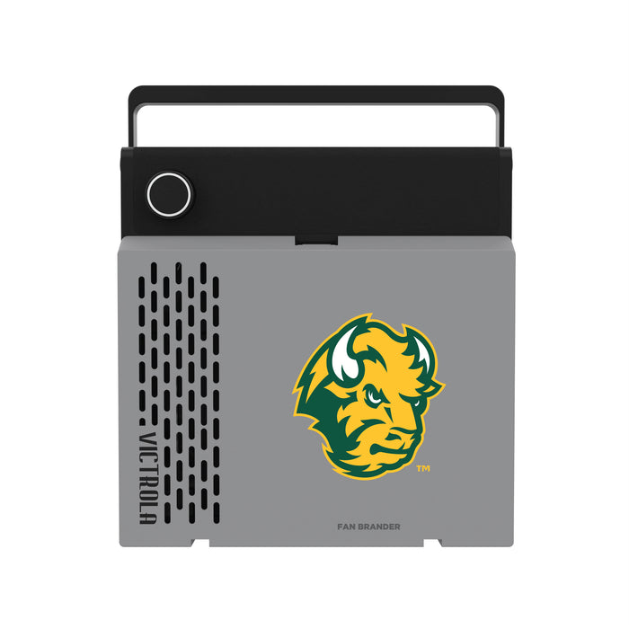 Victrola RevGo Record Player and Bluetooth Speaker with North Dakota State Bison Secondary Logo