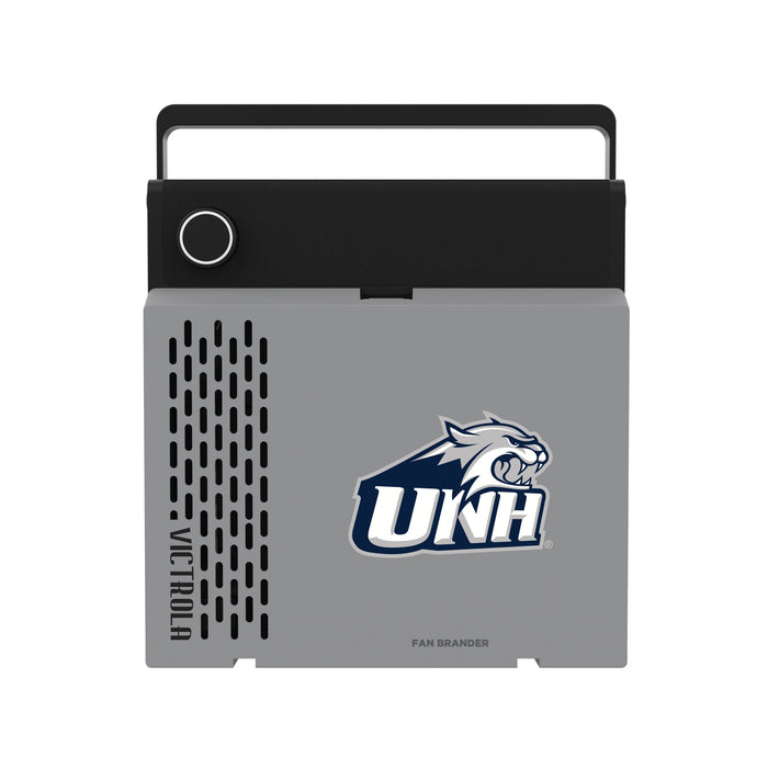 Victrola RevGo Record Player and Bluetooth Speaker with New Hampshire Wildcats Primary Logo
