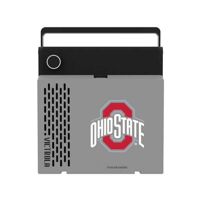 Victrola RevGo Record Player and Bluetooth Speaker with Ohio State Buckeyes Primary Logo