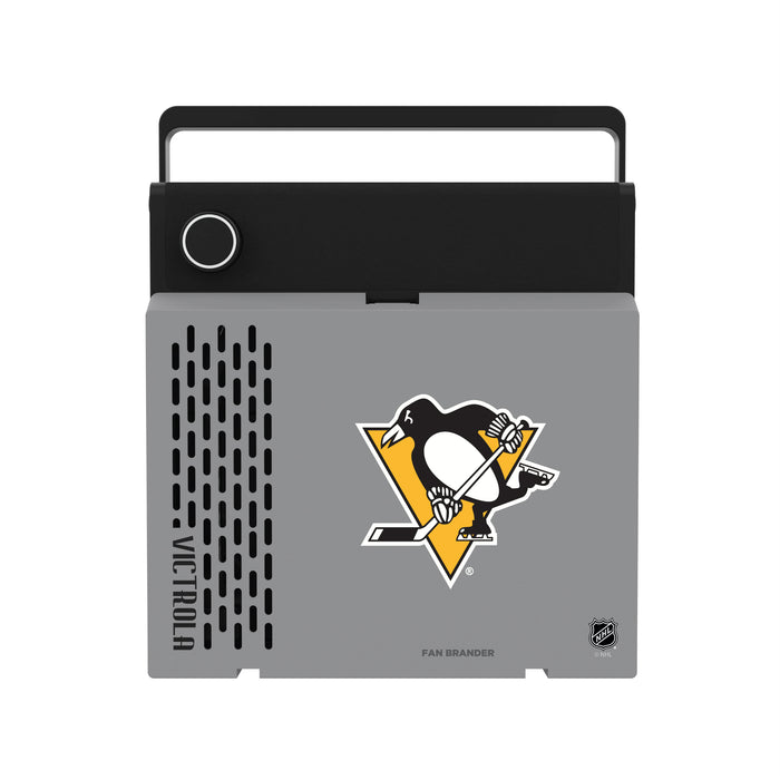 Victrola RevGo Record Player and Bluetooth Speaker with Pittsburgh Penguins Primary Logo