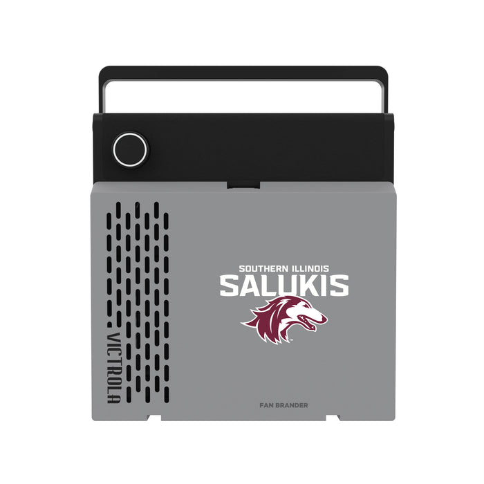 Victrola RevGo Record Player and Bluetooth Speaker with Southern Illinois Salukis Primary Logo