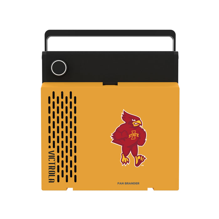 Victrola RevGo Record Player and Bluetooth Speaker with Iowa State Cyclones Secondary Logo