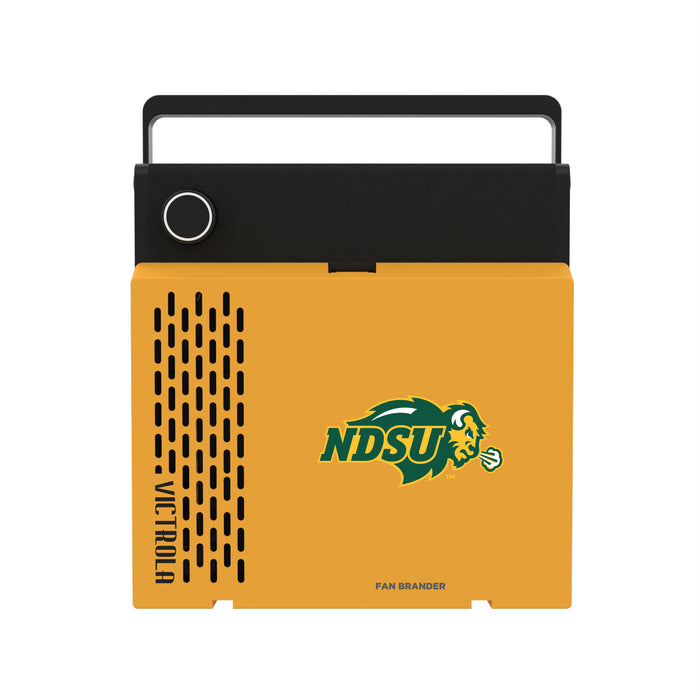 Victrola RevGo Record Player and Bluetooth Speaker with North Dakota State Bison Primary Logo
