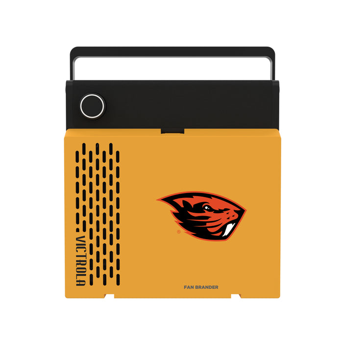 Victrola RevGo Record Player and Bluetooth Speaker with Oregon State Beavers Primary Logo