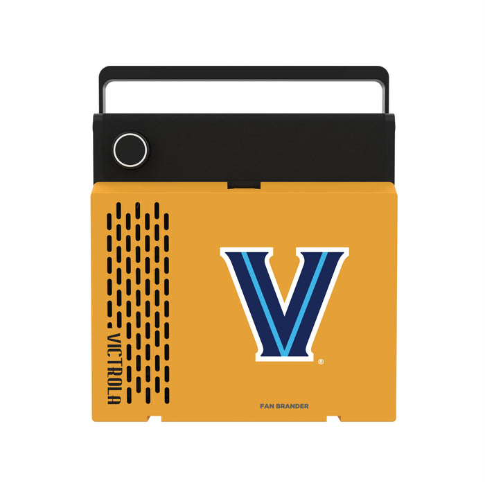 Victrola RevGo Record Player and Bluetooth Speaker with Villanova University Primary Logo