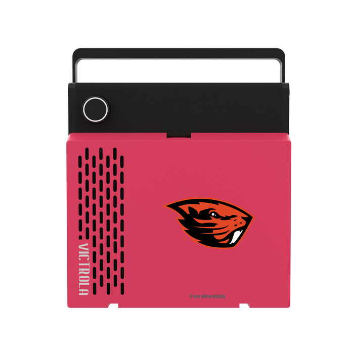 Victrola RevGo Record Player and Bluetooth Speaker with Oregon State Beavers Primary Logo