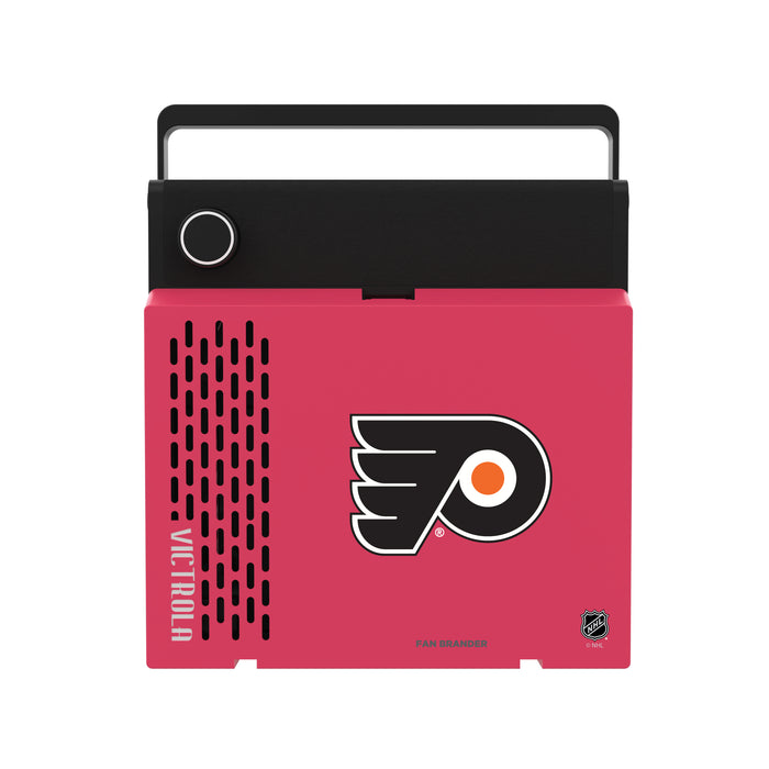 Victrola RevGo Record Player and Bluetooth Speaker with Philadelphia Flyers Primary Logo