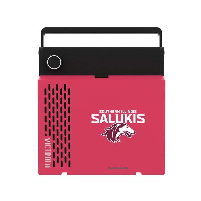 Victrola RevGo Record Player and Bluetooth Speaker with Southern Illinois Salukis Primary Logo