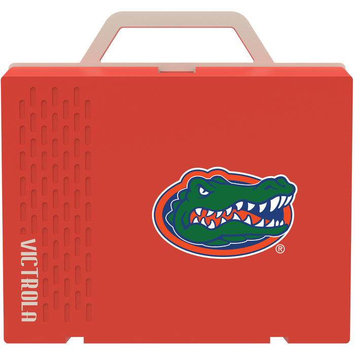 Victrola Re-Spin Sustainable Bluetooth Suitcase Record Player with Florida Gators Primary Logo