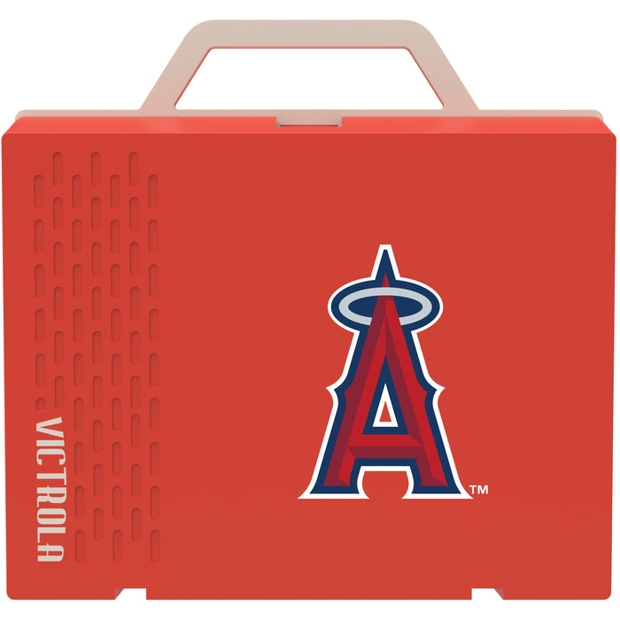 Victrola Re-Spin Sustainable Bluetooth Suitcase Record Player with Los Angeles Angels Primary Logo