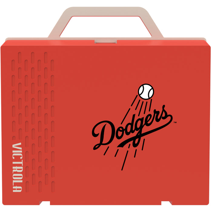 Victrola Re-Spin Sustainable Bluetooth Suitcase Record Player with Los Angeles Dodgers Secondary Logo