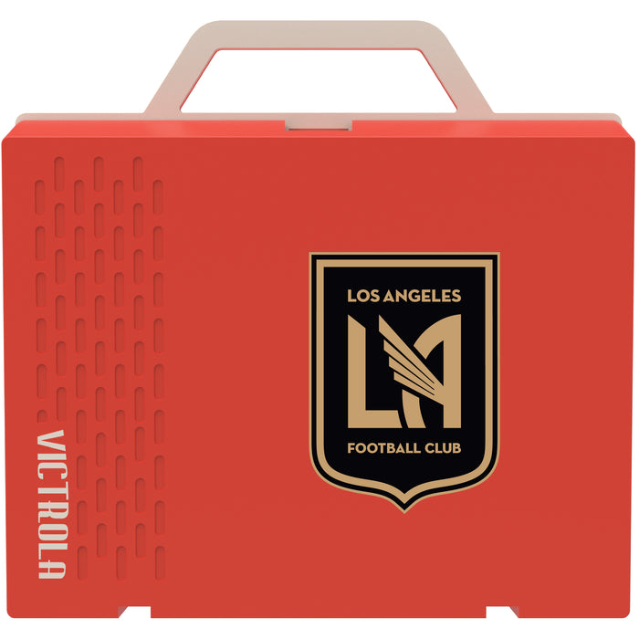 Victrola Re-Spin Sustainable Bluetooth Suitcase Record Player with LAFC Primary Logo
