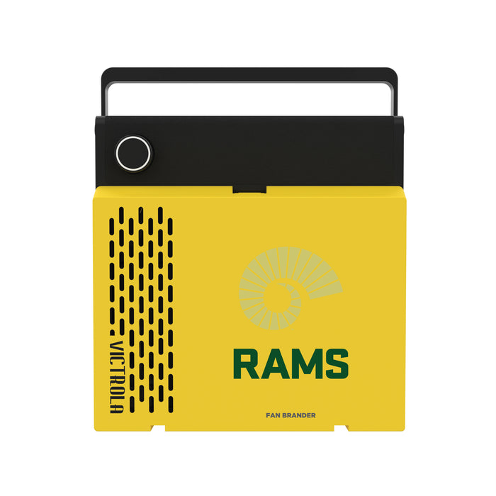 Victrola RevGo Record Player and Bluetooth Speaker with Colorado State Rams Secondary Logo