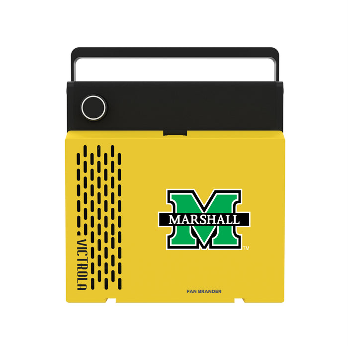 Victrola RevGo Record Player and Bluetooth Speaker with Marshall Thundering Herd Primary Logo