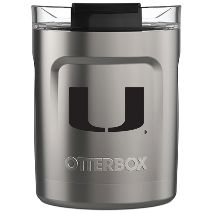 OtterBox Stainless Steel Tumbler with Miami Hurricanes Etched Logo