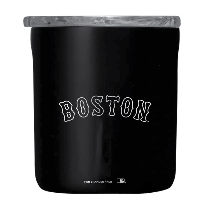 Corkcicle Insulated Buzz Cup with Boston Red Sox Etched Wordmark Logo