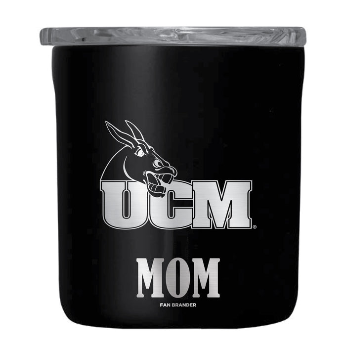 Corkcicle Insulated Buzz Cup Central Missouri Mules Mom Primary Logo