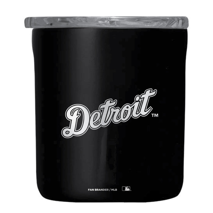 Corkcicle Insulated Buzz Cup with Detroit Tigers Etched Wordmark Logo