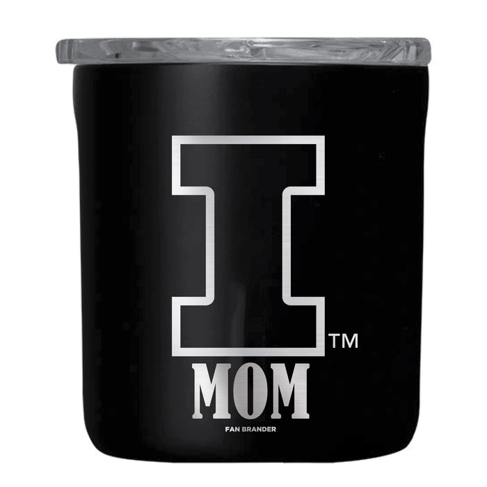 Corkcicle Insulated Buzz Cup Illinois Fighting Illini Mom Primary Logo